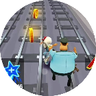 铁轨跑步逃生游戏