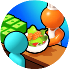 我的美食街游戏