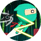 功夫忍者躲飞镖