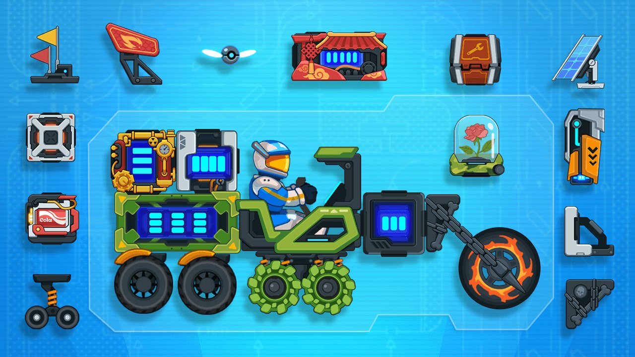 组装赛车对战游戏