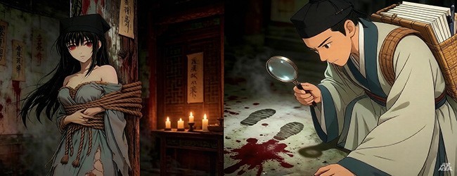 冲出诡异的破庙