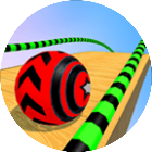 天空滚动球跑酷游戏