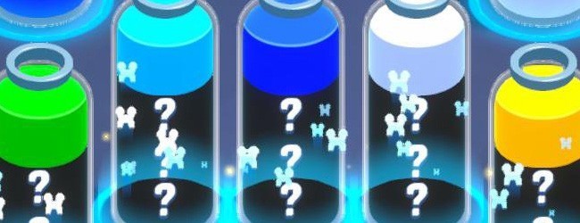 颜色瓶子倒水游戏