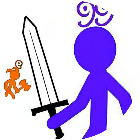 火柴<em>人</em>爬塔100层小游戏