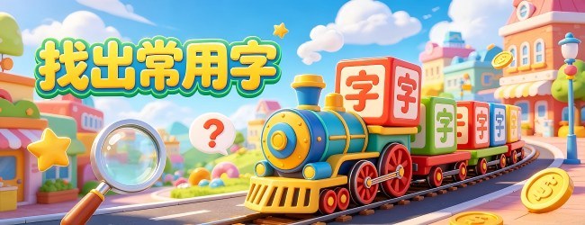 找出常用字
