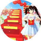 樱花女孩跑酷之星游戏