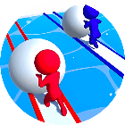 欢乐推雪球游戏