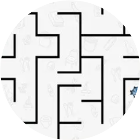 猫咪抓鱼迷宫画线