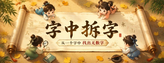 字中拆字