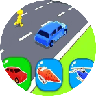 汽车人变形跑酷小游戏