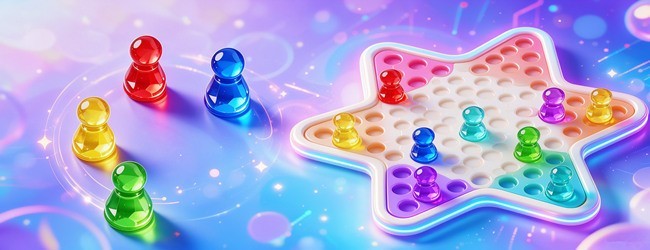 欢乐水晶跳棋游戏