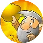 挖金矿工小游戏