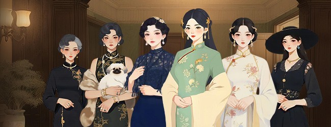 沪上花开扇影重