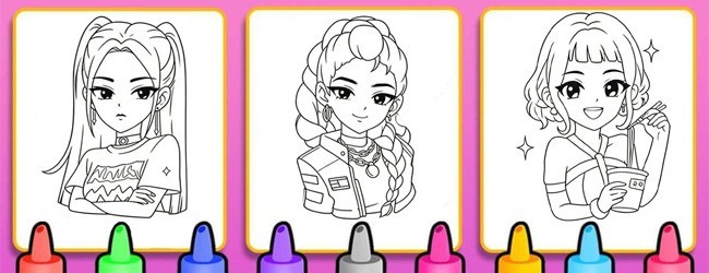 涂鸦小画家填色