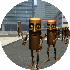 外国山海之木棍人跑酷