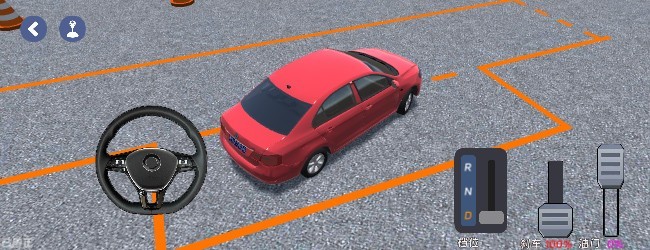 模拟练车科目二