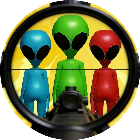 躲猫猫狙击外星人