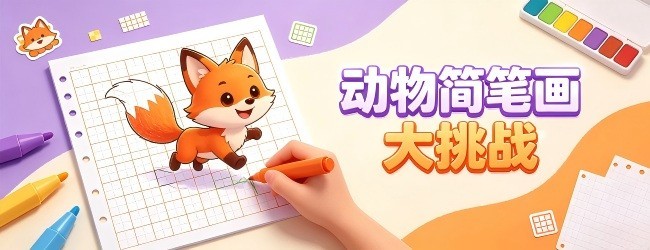 动物简笔画大挑战