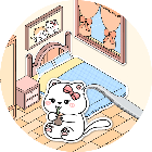 造景贴纸小屋