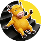 小牛下楼来