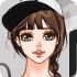 女孩外出郊游