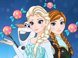 冰雪女王找糖果