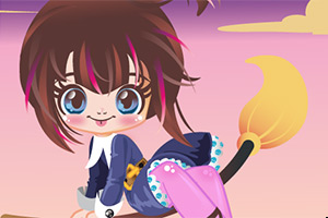 甜美可爱小女巫