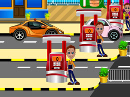 公路加油站