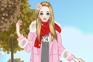美丽的冬季女孩