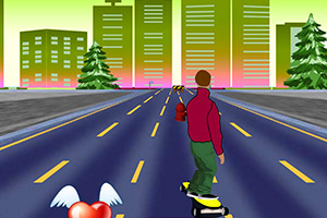 公路滑板赛