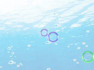 吸泡泡