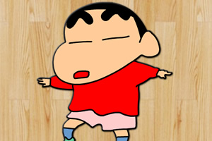 给蜡笔小新填色