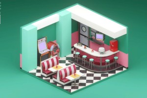 三维小屋逃脱